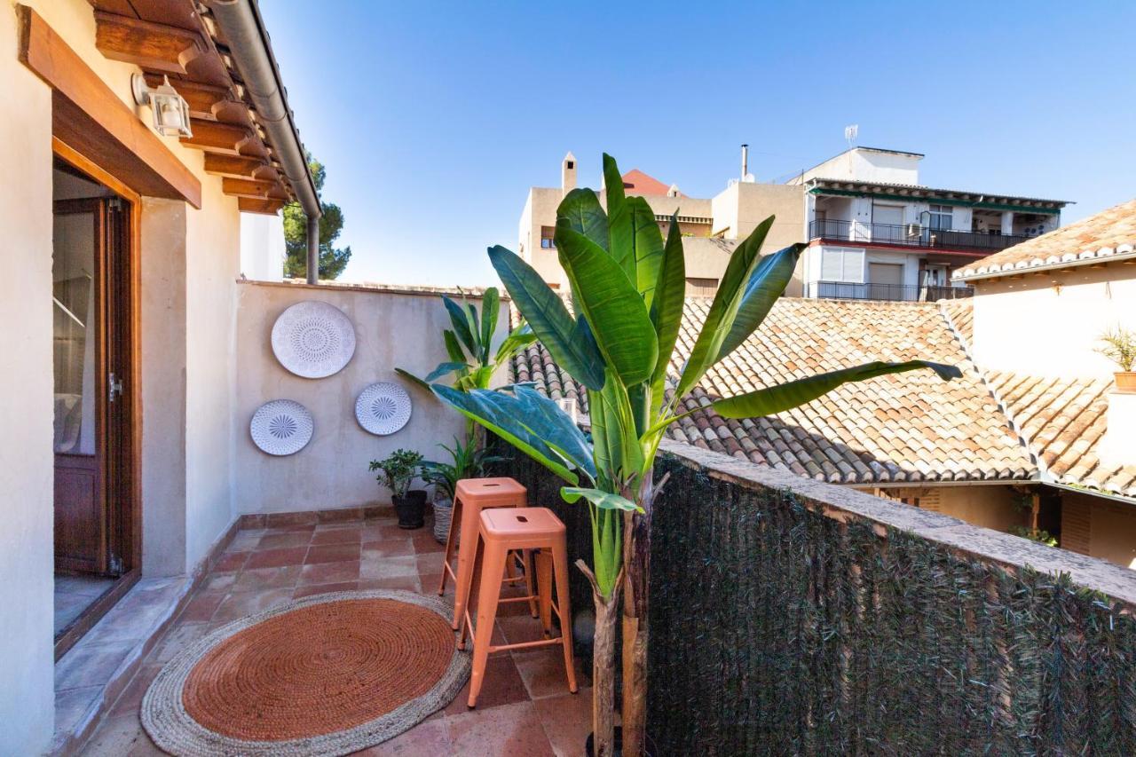 Atico Junto Al Albaicin Con Terraza Apartment Granada Exterior foto