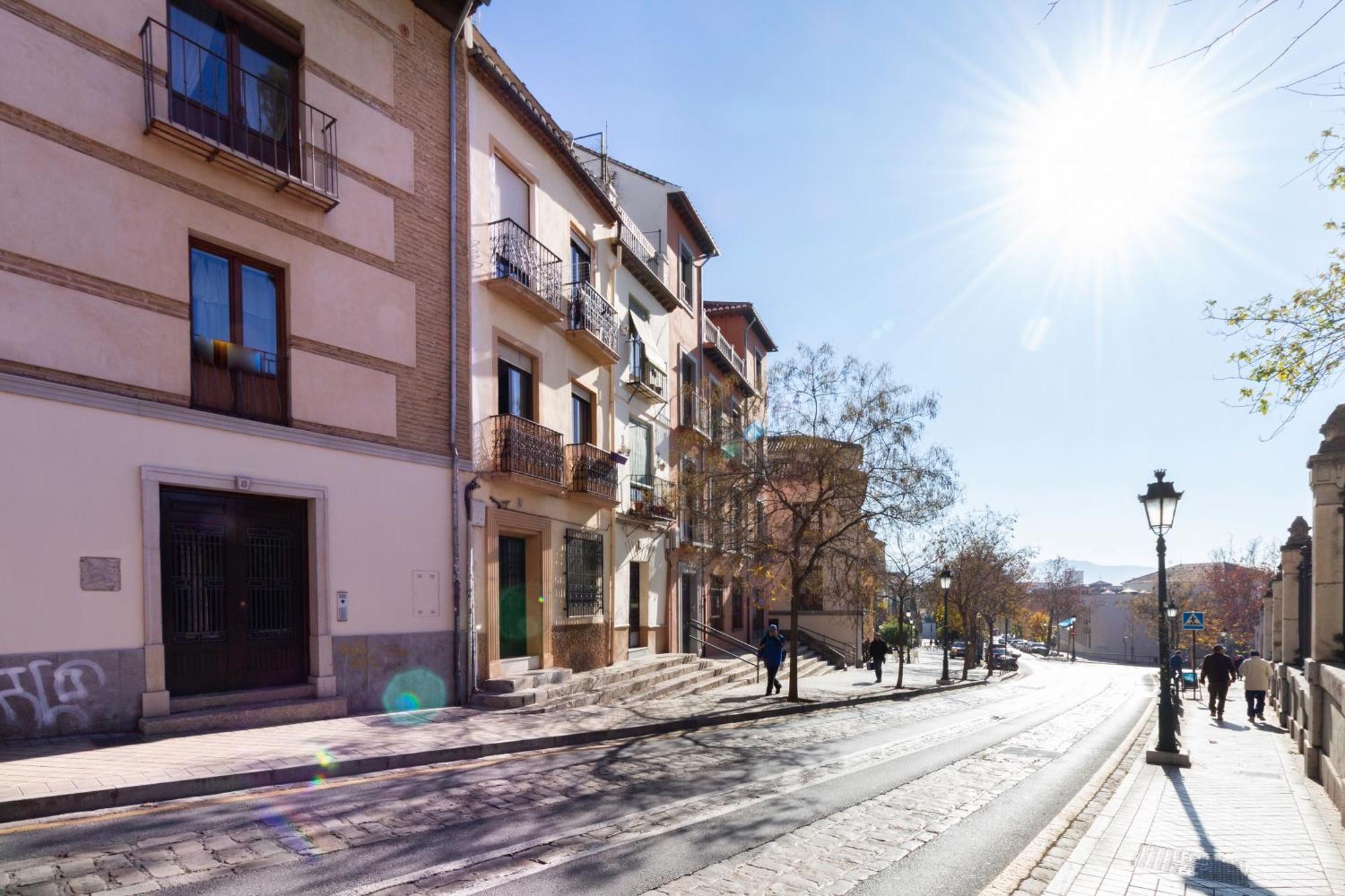 Atico Junto Al Albaicin Con Terraza Apartment Granada Exterior foto